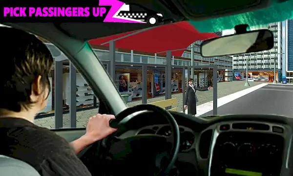 Скачать Pink Taxi Driving Game 3D [МОД/Взлом Много монет] на Андроид