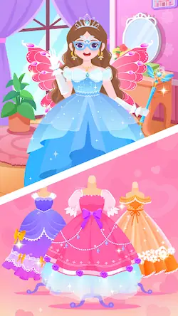 Скачать DuDu Игры одевалки принцесс [МОД/Взлом Много монет] на Андроид