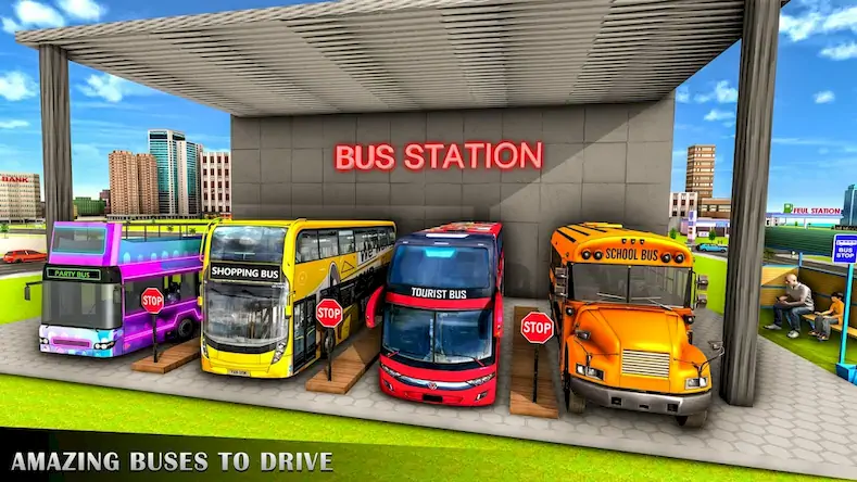 Скачать Bus Simulator Game : Bus Drive [МОД/Взлом Много денег] на Андроид
