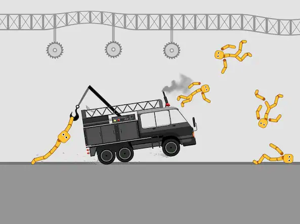 Скачать Stickman Car Destruction Games [МОД/Взлом Много денег] на Андроид
