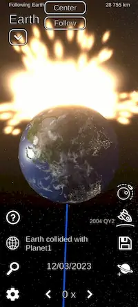 Скачать Симулятор Солнечной системы [МОД/Взлом Меню] на Андроид