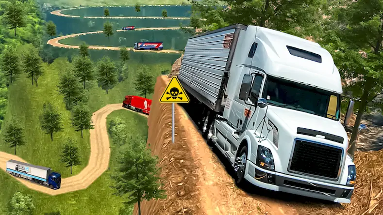 Скачать Truck Simulator : Death Road [МОД/Взлом Много денег] на Андроид