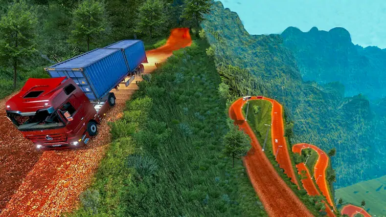 Скачать Truck Simulator : Death Road [МОД/Взлом Много денег] на Андроид